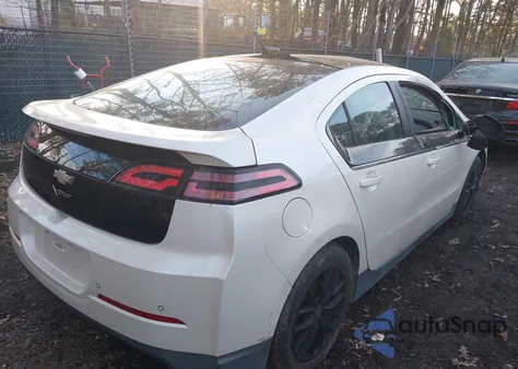 2011 Chevrolet Volt из США, поврежденный, VIN 1G1RC6E4XBU099072